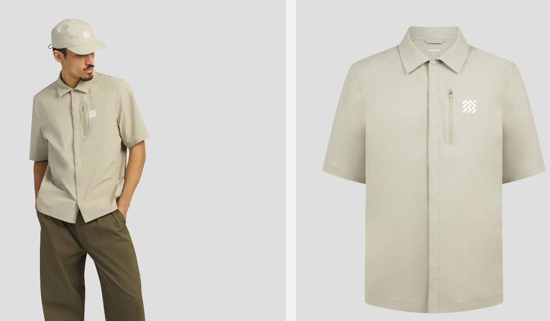Camp-Collar Shirt